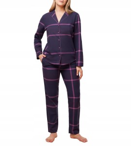 Dwuczęściowa Piżama Damska Bawełniana Triumph Boyfriend PW X Checks 40