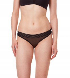 Czarne Majtki Damskie Figi Triumph Tempting Sheer Highleg Tai Gładkie XL