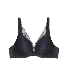 STANIK Push up BIUSTONOSZ Triumph KORONKA Body Make-Up Illusion Lace WP 85B