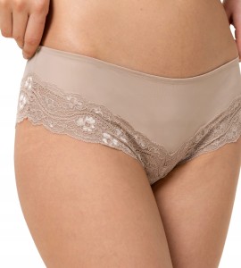 Koronkowe FIGI majtki damskie HIPSTERY Triumph Lovely Micro Hipster S