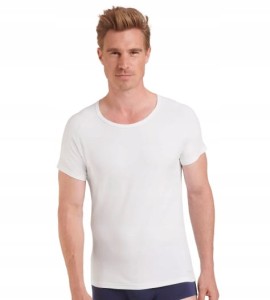 Koszulka męska Podkoszulek biały T-shirt SLOGGI men EVER Soft O-Neck M