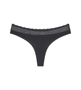 Kobiece STRINGI majtki damskie Triumph Feel of Modal String CZARNE XS 34