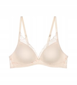 BIUSTONOSZ USZTYWNIANY beżowy Triumph STANIK Amourette Charm Delight P 70D