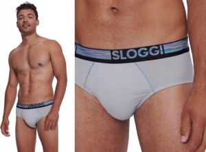 SLIPY MĘSKIE Majtki męskie Sloggi Men GO ABC Natural Midi 2 SZTUKI S