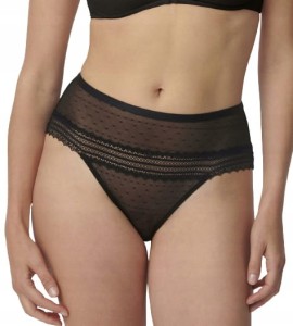 Triumph Tempting Tulle_01 Maxi Majtki Figi koronka wysokie S