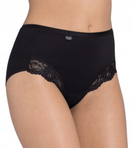 Figi damskie Sloggi Romance Maxi Majtki damskie KORONKA Wysoki stan 42