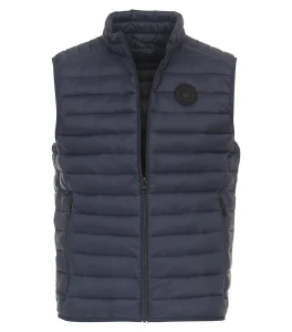 Pikowana kamizelka przejściowa REDMOND GRANATOWA PLUS SIZE 5XL