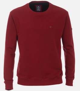 Klasyczna męska bluza bawełniana przez głowe REDMOND BORDOWA 3XL