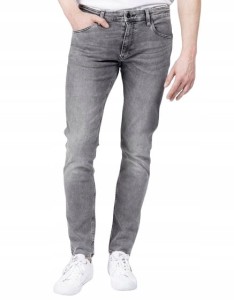 CROSS JEANS męskie spodnie BLAKE SLIM szare 33/32
