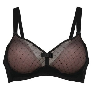 Czarny biustonosz BEZ FISZBIN stanik usztywniany EVE Rosa Faia Anita 70D