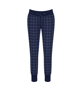 Damskie SPODNIE OD PIŻAMY miękkie spodnie piżamowe Trousers Jersey 02 X 40
