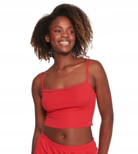 Krótki TOP damski Koszulka Podkoszulka damska SLOGGI GO Ribbed Crop top L