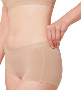 Bezszwowe FIGI majtki damskie Naturalne Triumph Smart Natural Boyshort L-XL