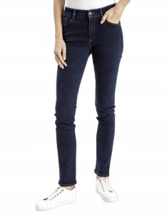 CROSS JEANS damskie spodnie granatowe ANYA 36/32