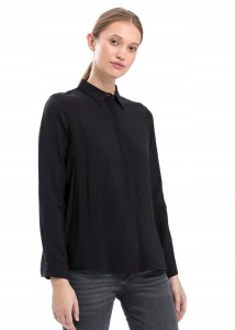 CROSS JEANS DAMSKA KOSZULA CZARNA WISKOZA M