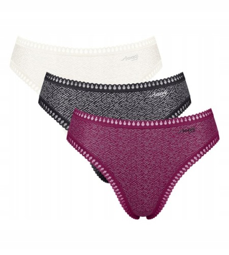 Trojpak-wysokich-majtek-z-bawelny-Sloggi-GO-Crush-High-Leg-C3P-M014-roz-S