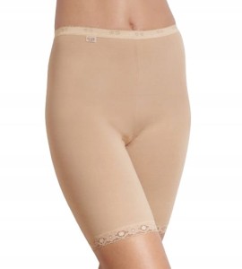 Majtki damskie modelujące SLOGGI Basic+ Long dłuższe nogawki z koronką 44