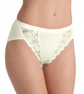 Majtki damskie FIGI bawełniane koronkowe Sloggi Chic Tai Cotton 36