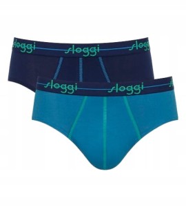 Majtki SLIPY męskie 2 KOLORY Sloggi Men Start Midi C2P box 2 SZTUKI 05 M